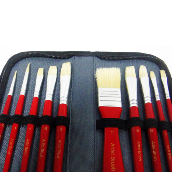 Bomeijia Zipped Case Art Brush Set