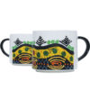 Yellow Handcrafted African Coffee Mugs