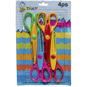 4pcs Crafts Pattern Scissors Set