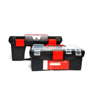 16.6-inches Heavy-Duty Plastic Toolbox