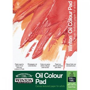 winsor and newton oil color pad