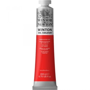 Winsor and Newton Winton Oil Color- Cadmium Red Hue