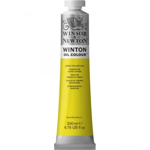 Winsor and Newton Winton Oil Color- Lemon Yellow Hue
