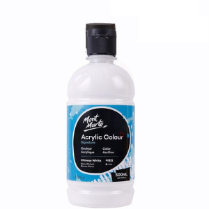 Mont Marte Acrylic Color- Chinese White 500ml