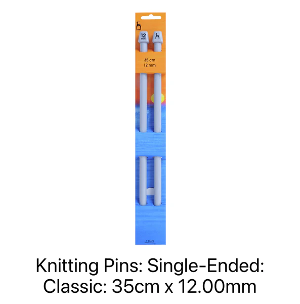 Pony 35cm x 12mm Knitting Pin